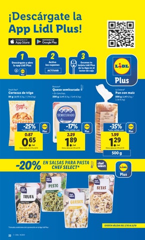 Folleto Lidl 德文 alimentación del 2 al 8 octubre 第 22 页