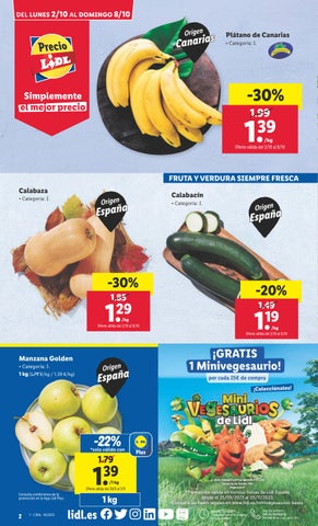 Folleto Lidl 德文 alimentación del 2 al 8 octubre 第 2 页