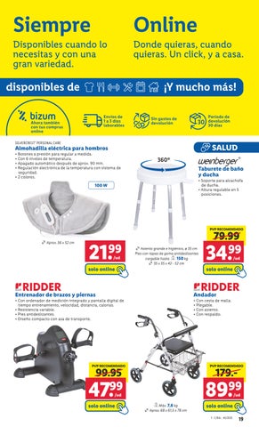 Folleto Lidl bazar del 2 al 8 octubre 第 19 页