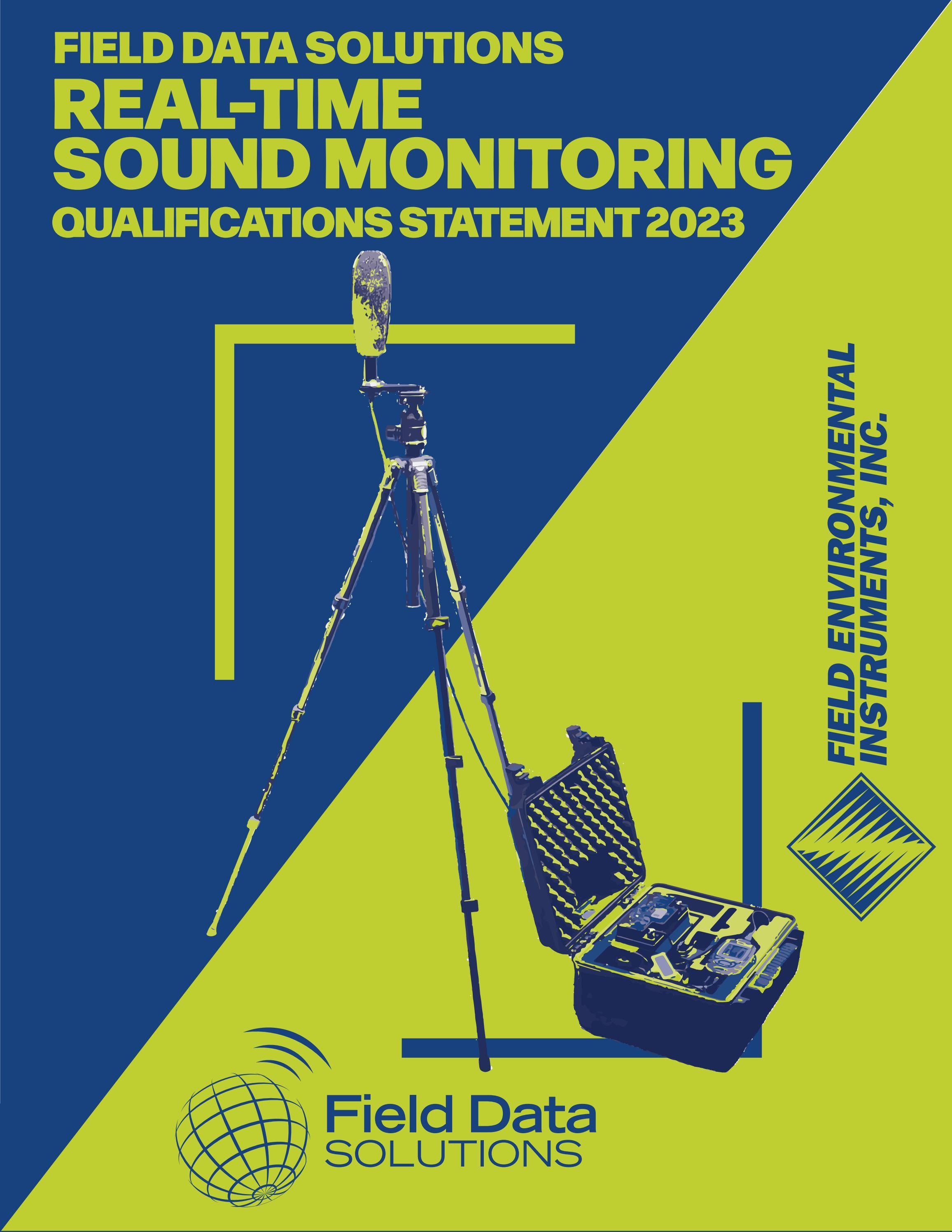 Sound Monitoring Qualifications Statement by Field Environmental