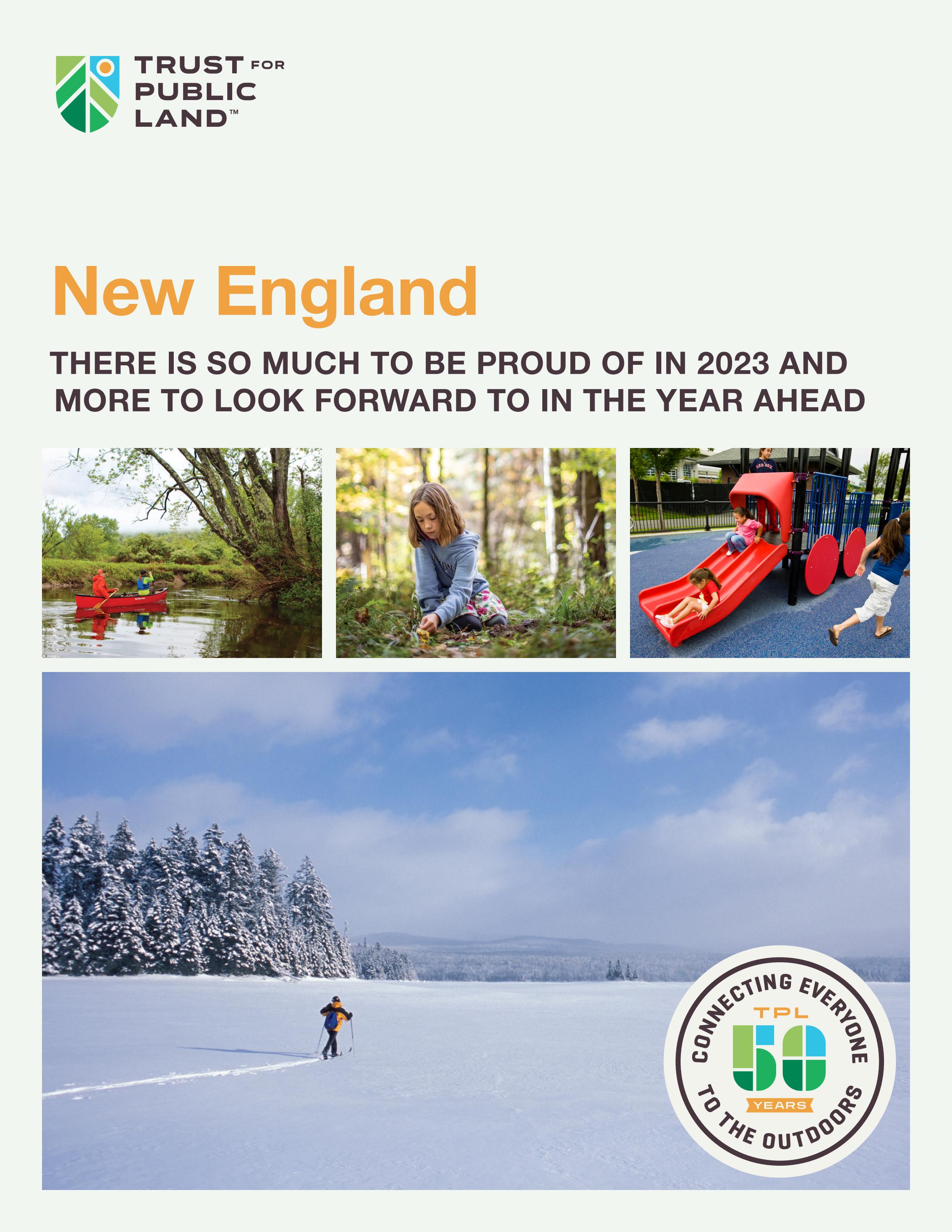 Trust for Public Land in New England 2023 by Trust for Public Land