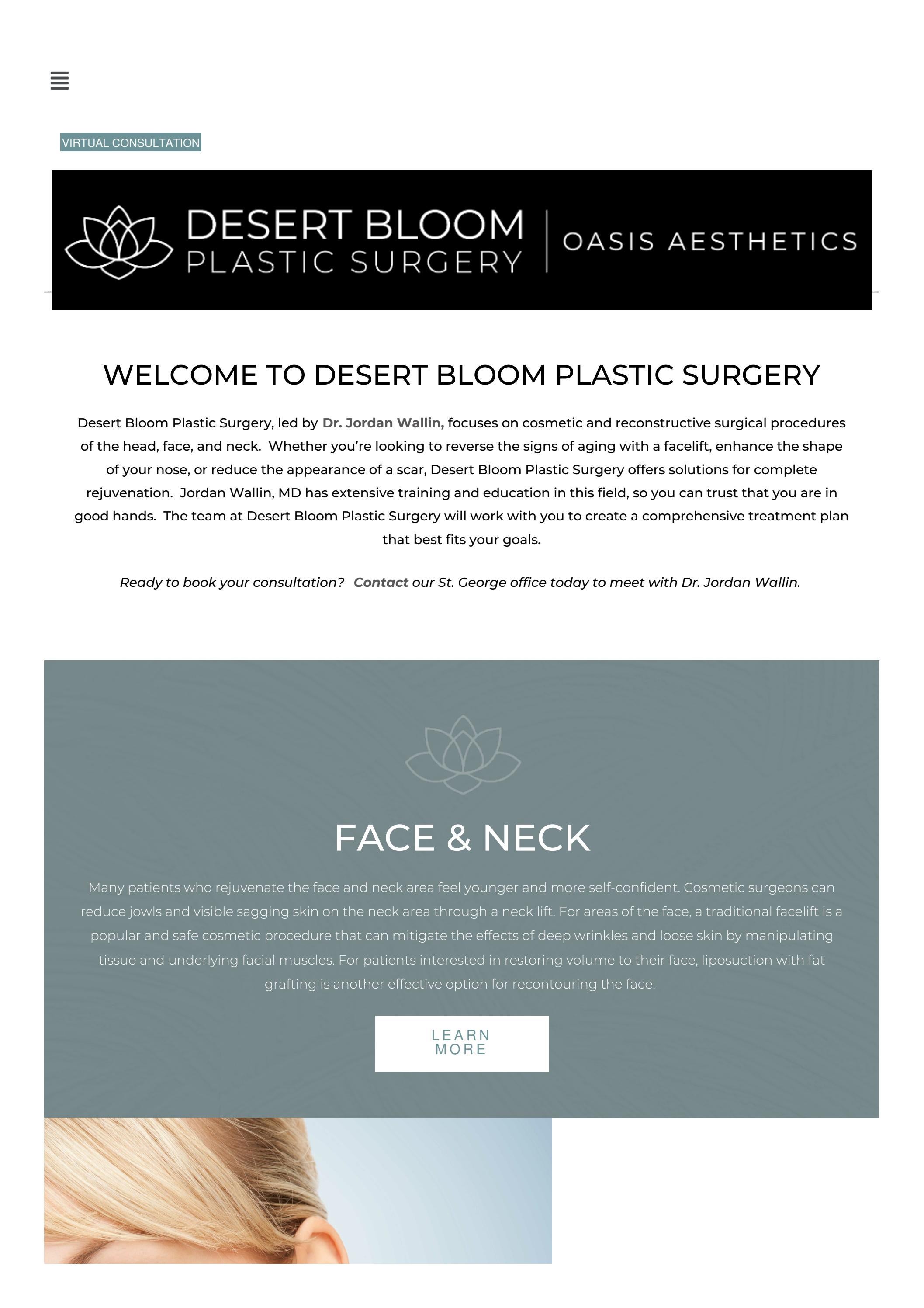 Cosmetic And Reconstructive Surgery Desert Bloom Plastic Surgery by