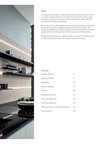 furnwaregroup 灯饰目录 · 灯饰 Selection 指南 第 3 页