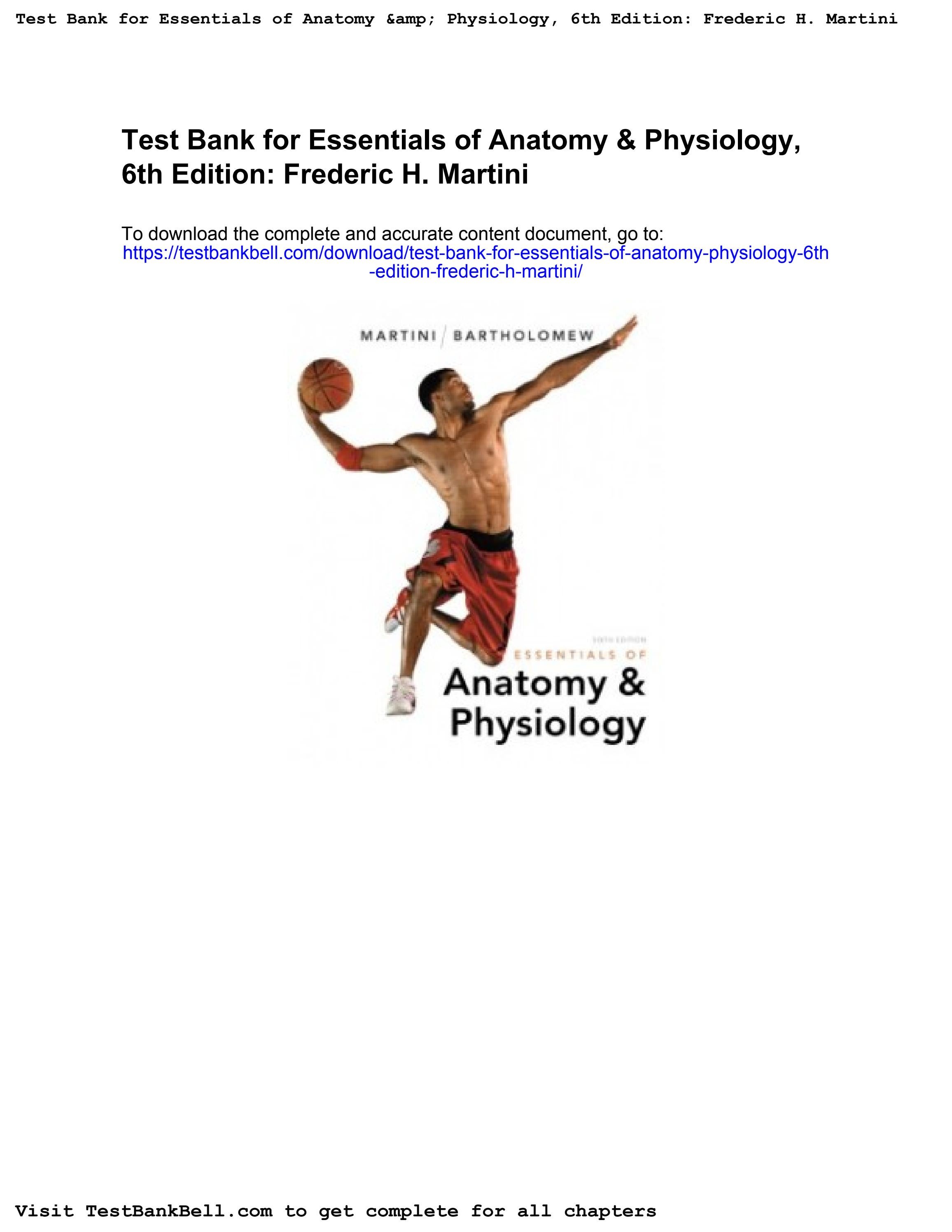 ESSENTIALS OF ANATOMY PHYSIOLOGY 6TH EDITION MARTINI PDF visual data 4