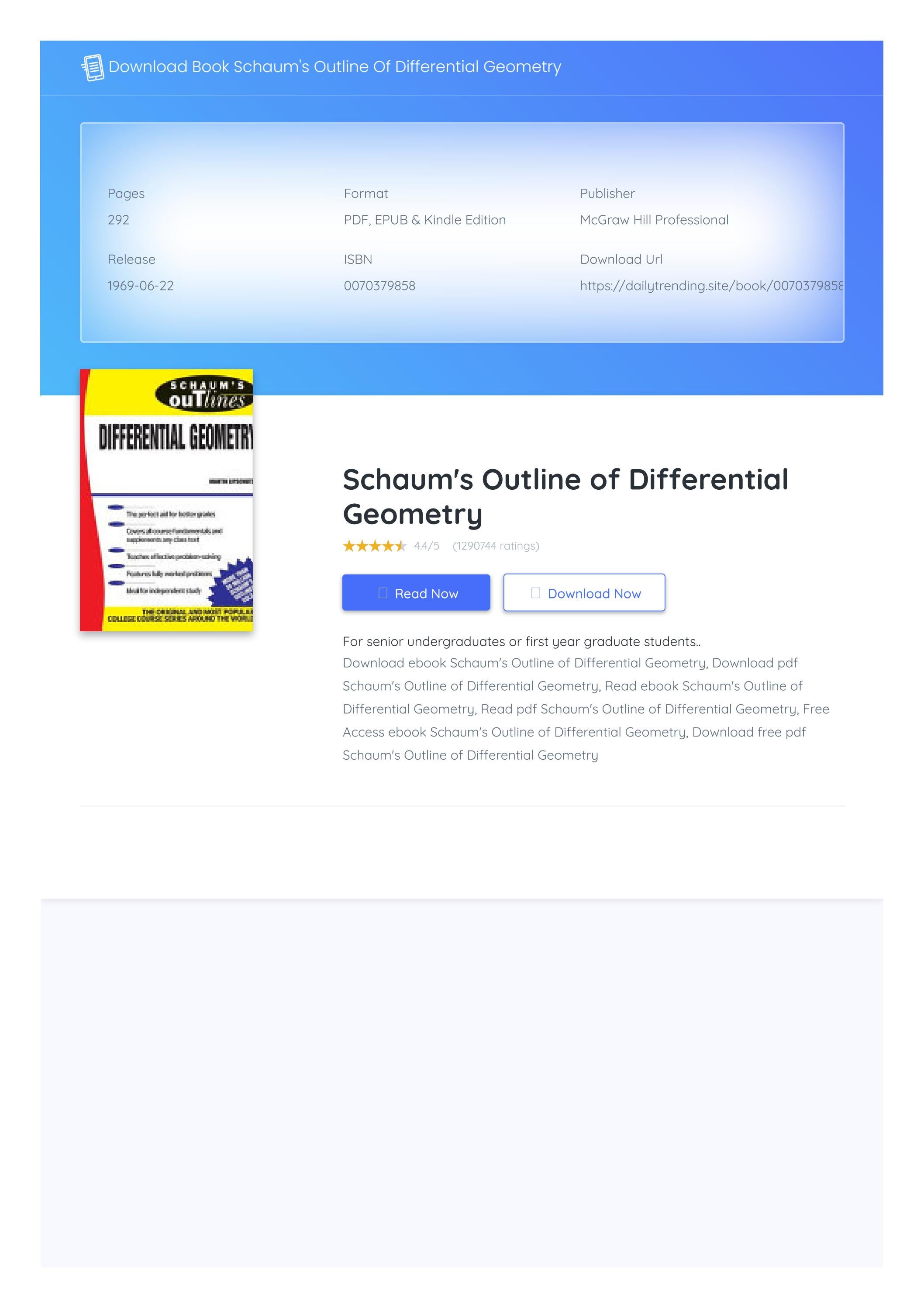 SCHAUM'S OUTLINE OF DIFFERENTIAL GEOMETRY by Alex Clark Issuu