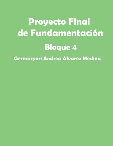 fundamentos proyecto final by germayori Alvarez - Issuu