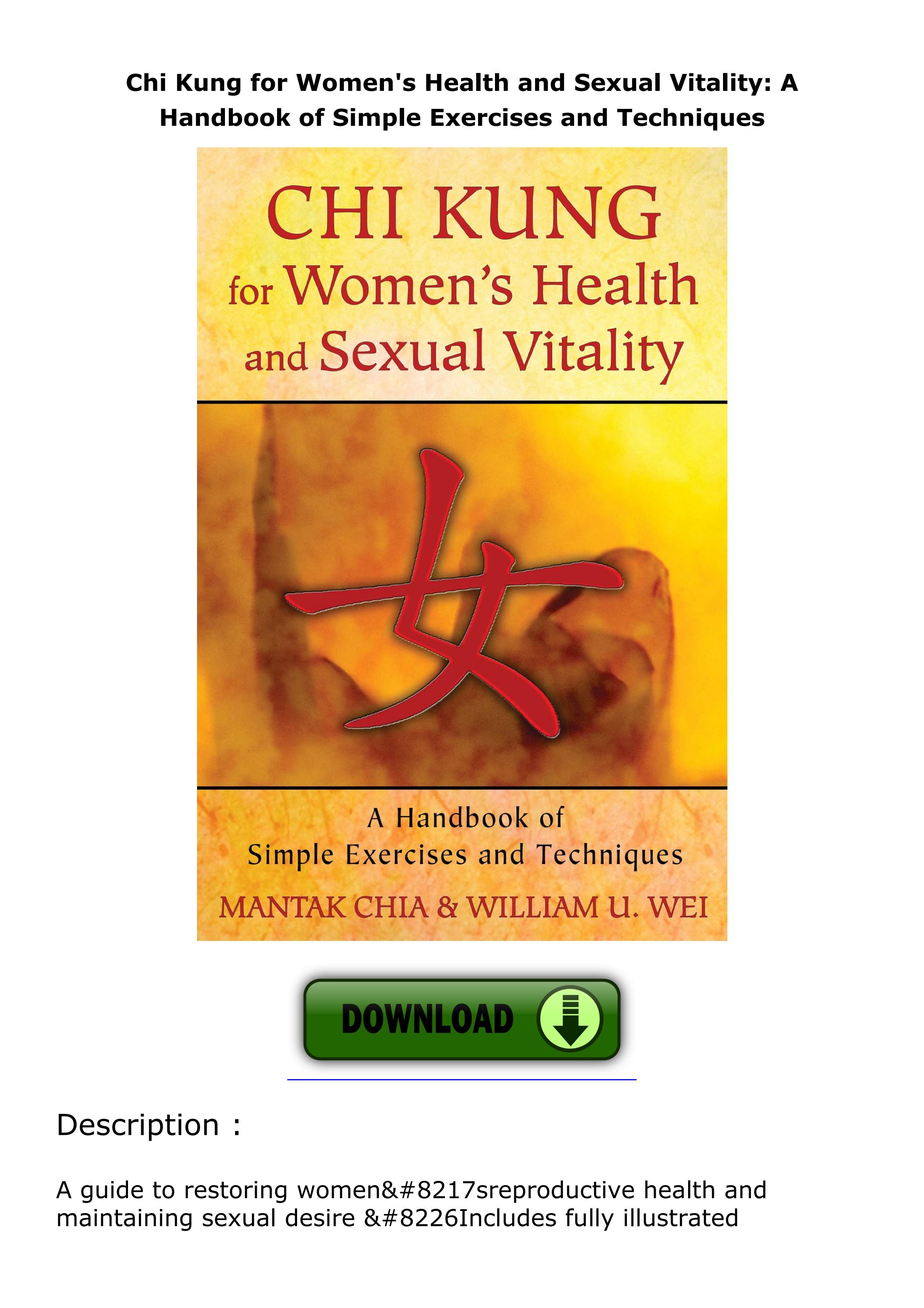 Chi Kung For Health And Vitality – DBKU
