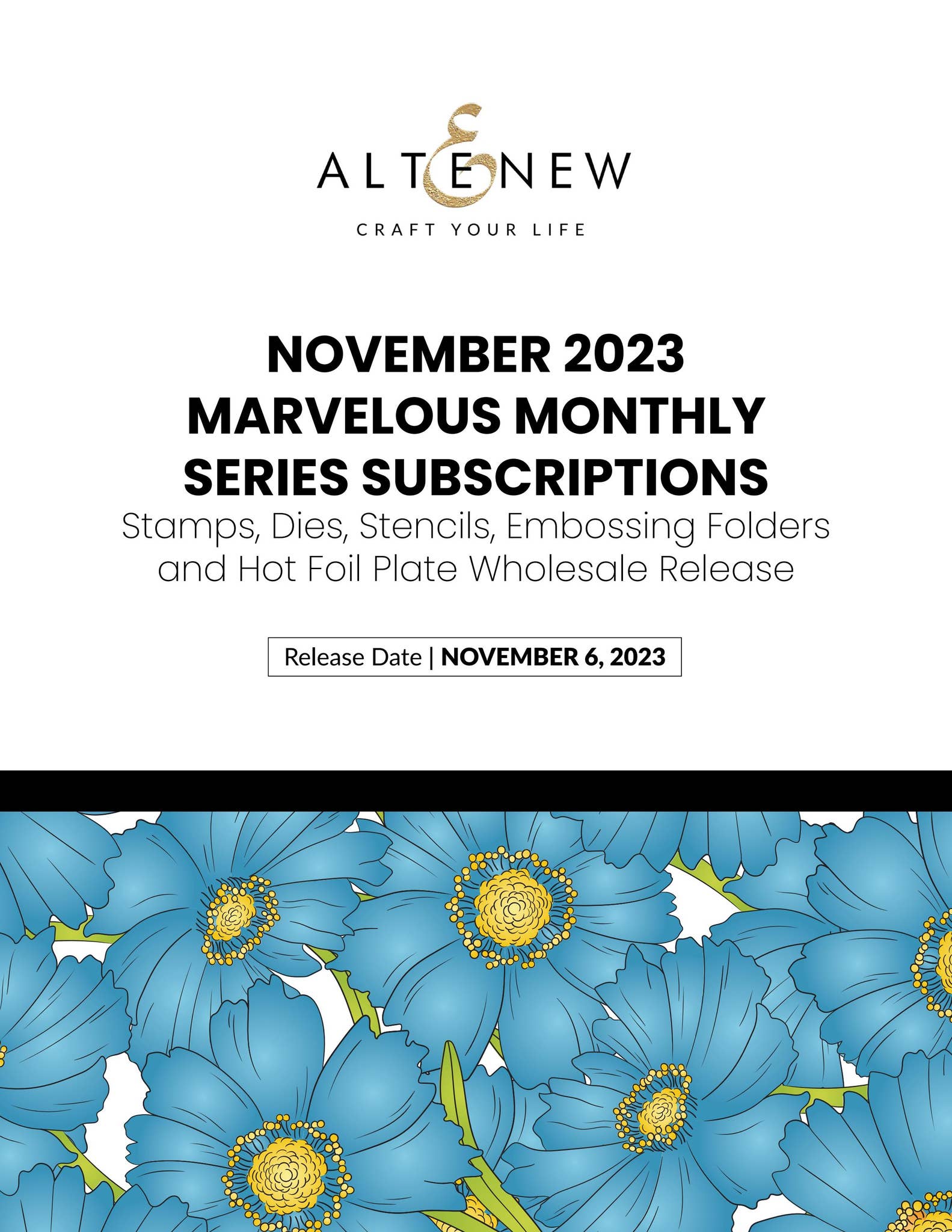 November 2023 Marvelous Monthly Series Wholesale Release by Altenew - Issuu