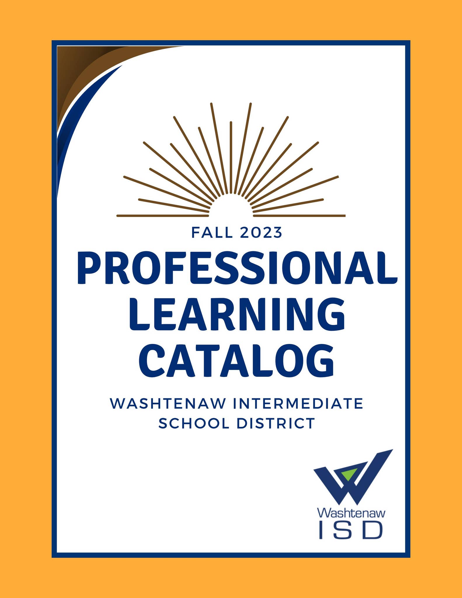 Washtenaw ISD Fall 2023 Professional Learning Catalog by Anne Fortunato