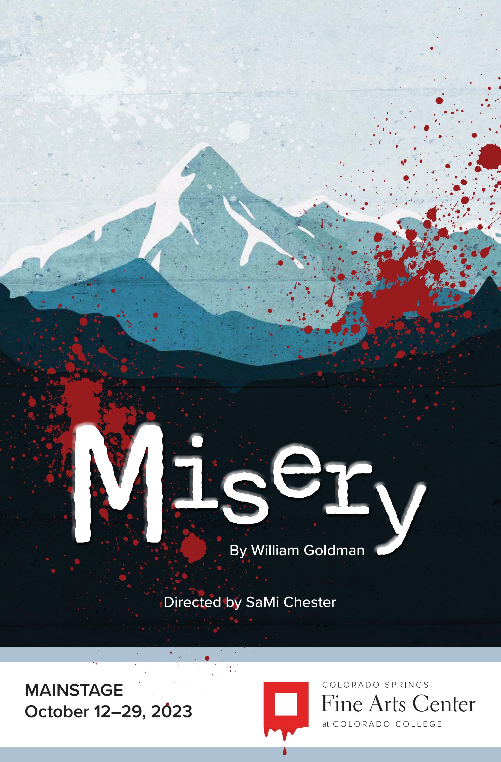 Misery Play Script Fine Arts Center Theatre Company's Misery Playbill by coloradocollege ...