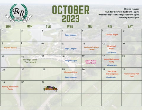 BRCC Winter Calendars by Heritage Golf Group - Issuu