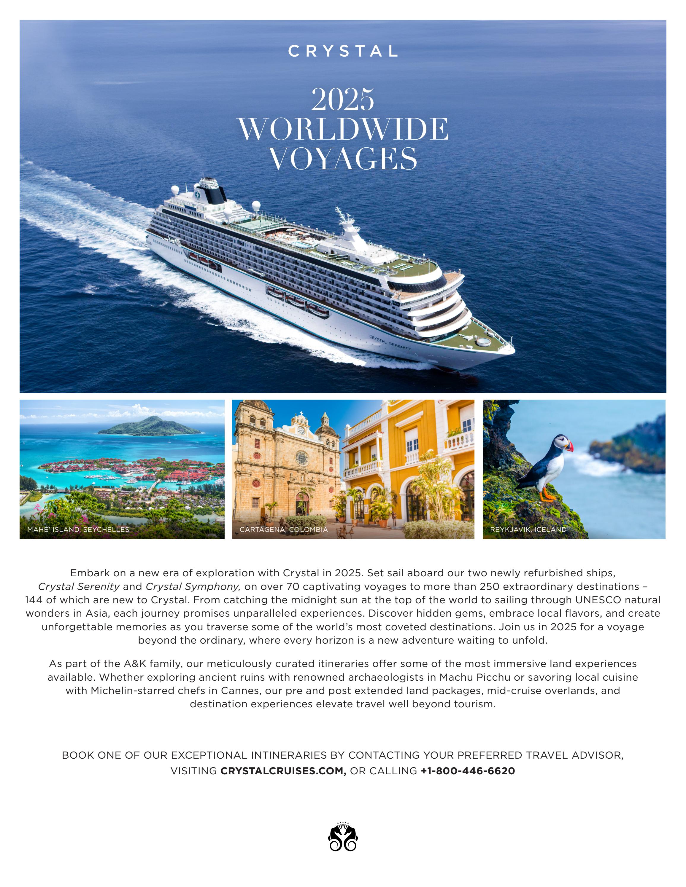 US/CAN_ 2025 Worldwide Voyages by Crystal - Issuu