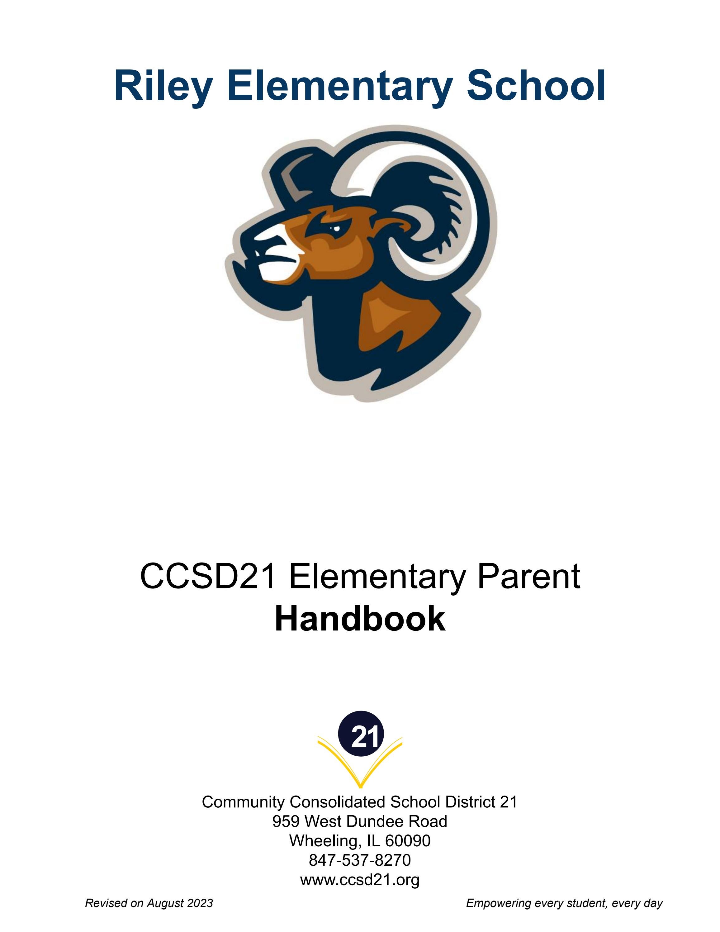 RILEY ELEMENTARY SCHOOL HANDBOOK by wheeling21 Issuu