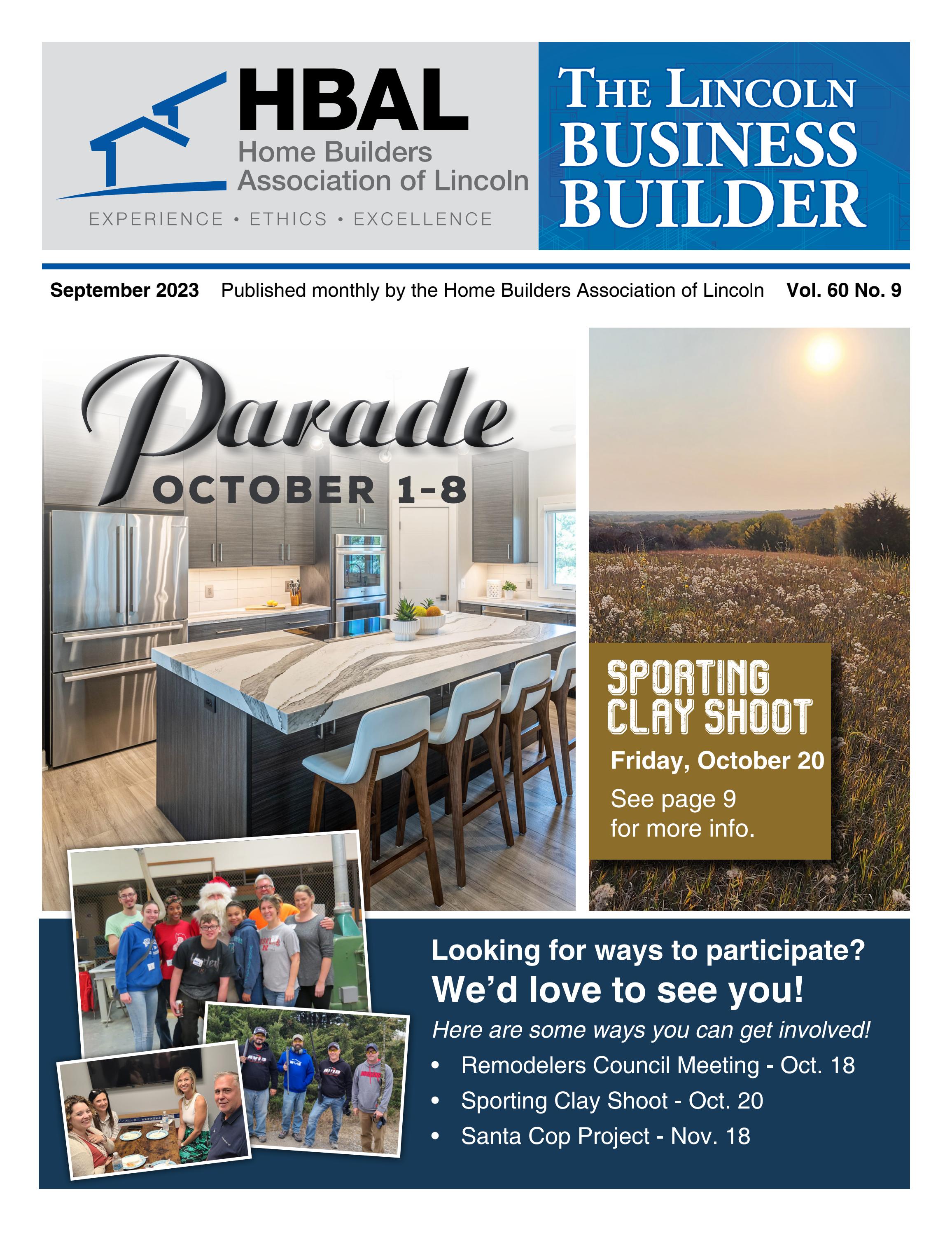 Lincoln Businees With Telephone Number Ending In 4582 Lincoln Business Builder (October 2023) by Home Builders Association of
