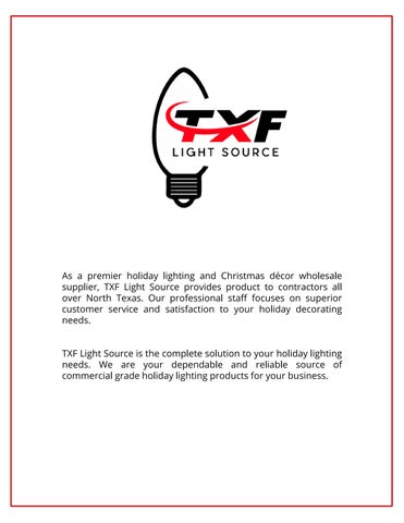 2023 TXF 灯饰 Source 目录 - Crockett Service 第 2 页