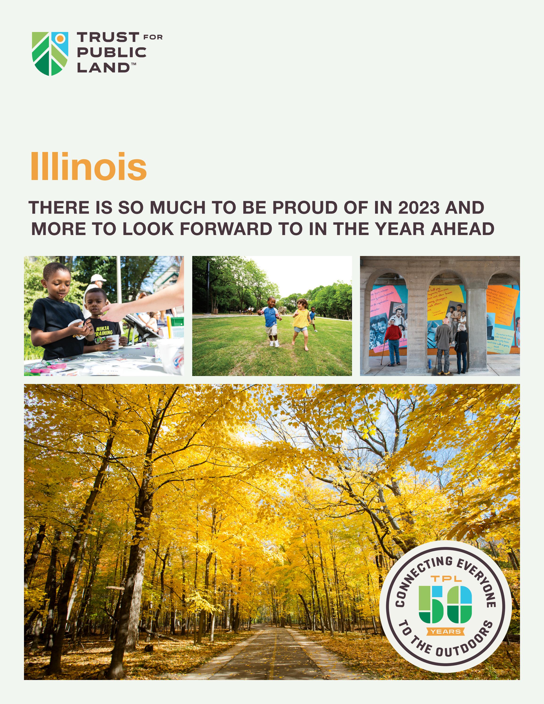Trust for Public Land in Illinois 2023 by Trust for Public Land Issuu