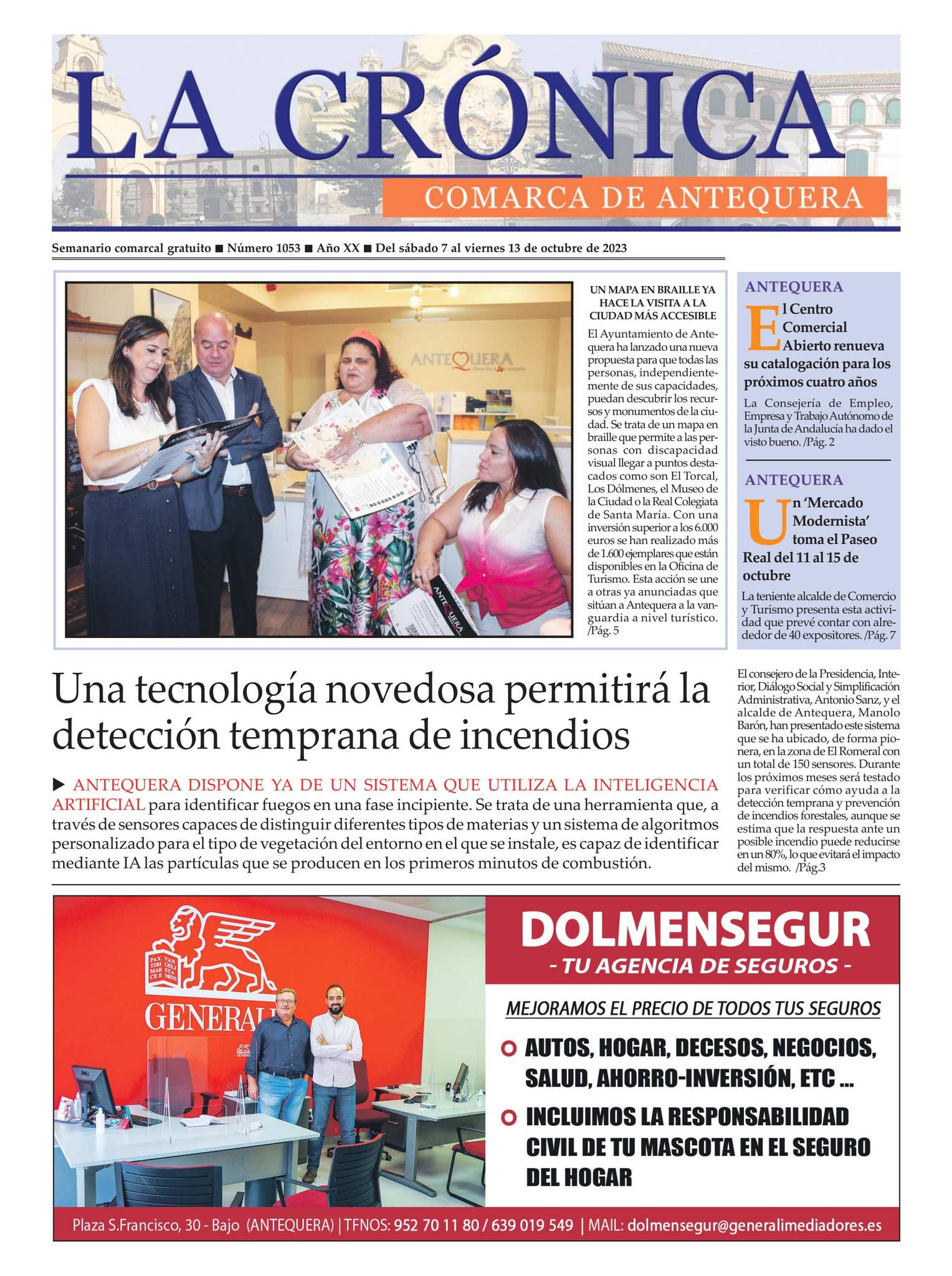 LA CRÓNICA 1053 by LA CRÓNICA COMARCA DE ANTEQUERA - Issuu