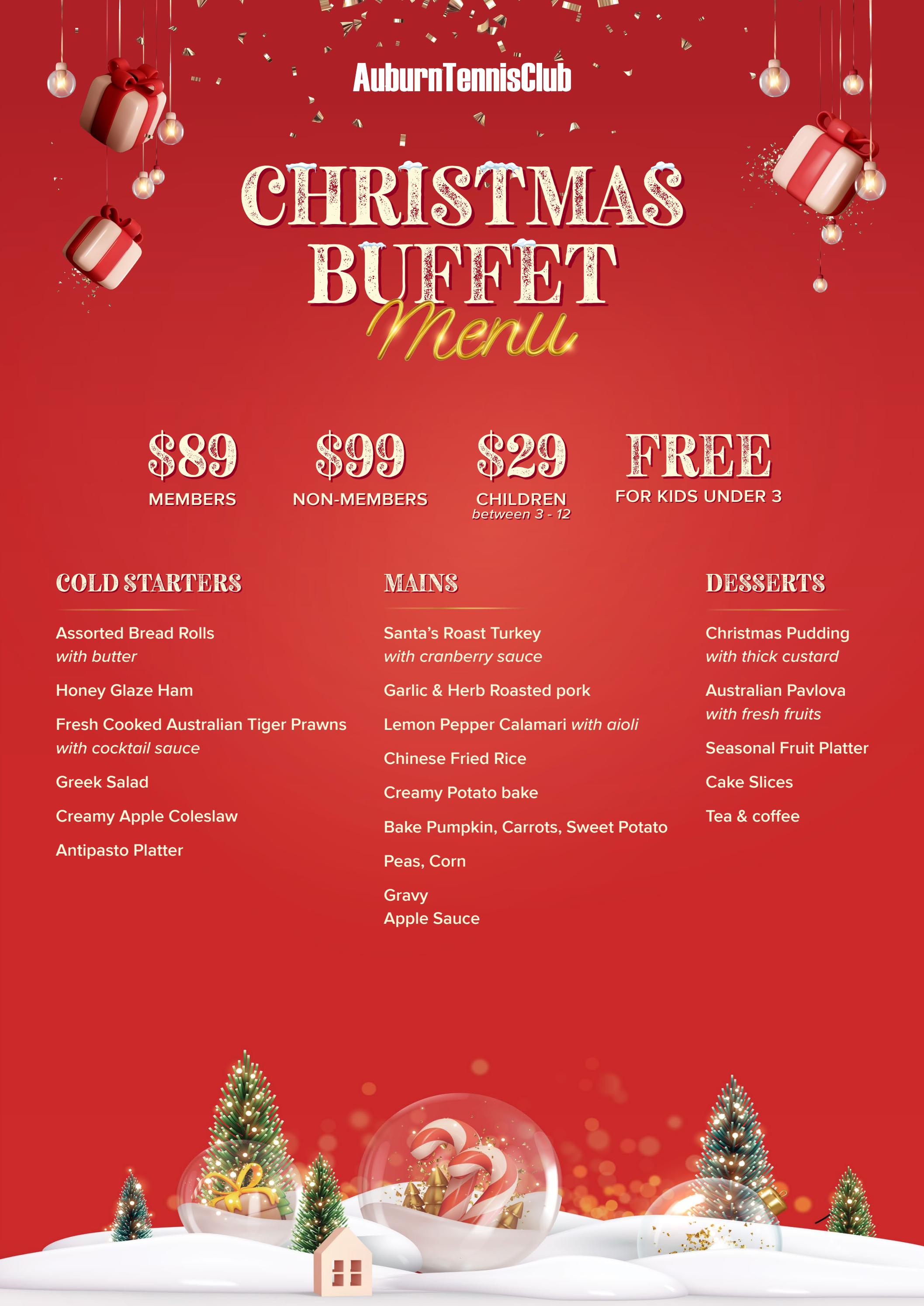 Auburn Christmas Lunch Menu 2023 by Bankstown Sports Club Issuu