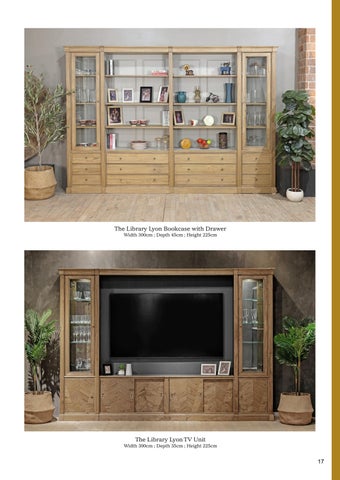 Legacy Home 家具目录 · LYON MODULAR 书柜 第 17 页