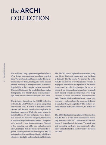 北欧 LIVING: The ARCHI 灯饰产品集 第 6 页