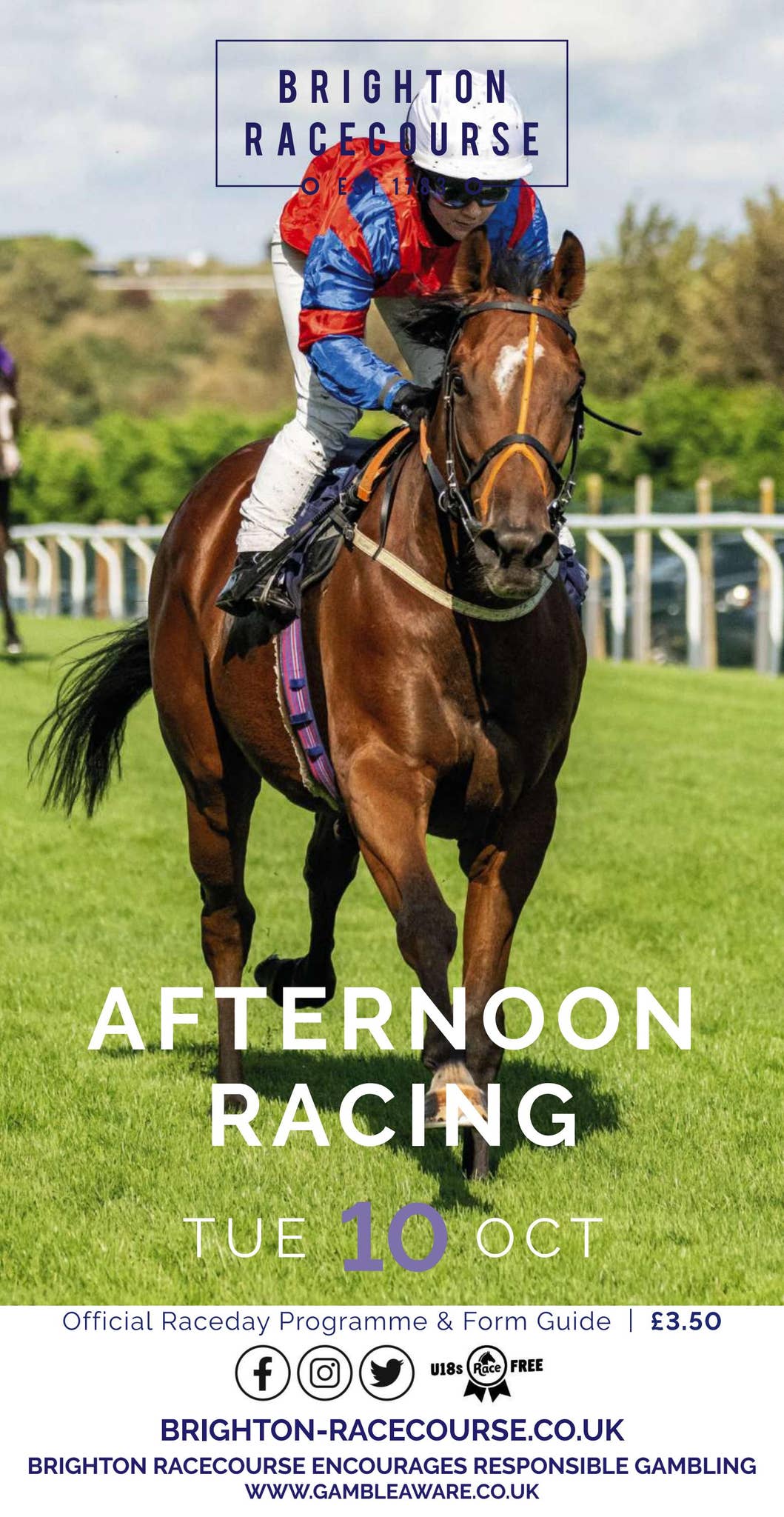 Brighton Racecard - Tuesday 10th October by Arena Racing Company - Issuu