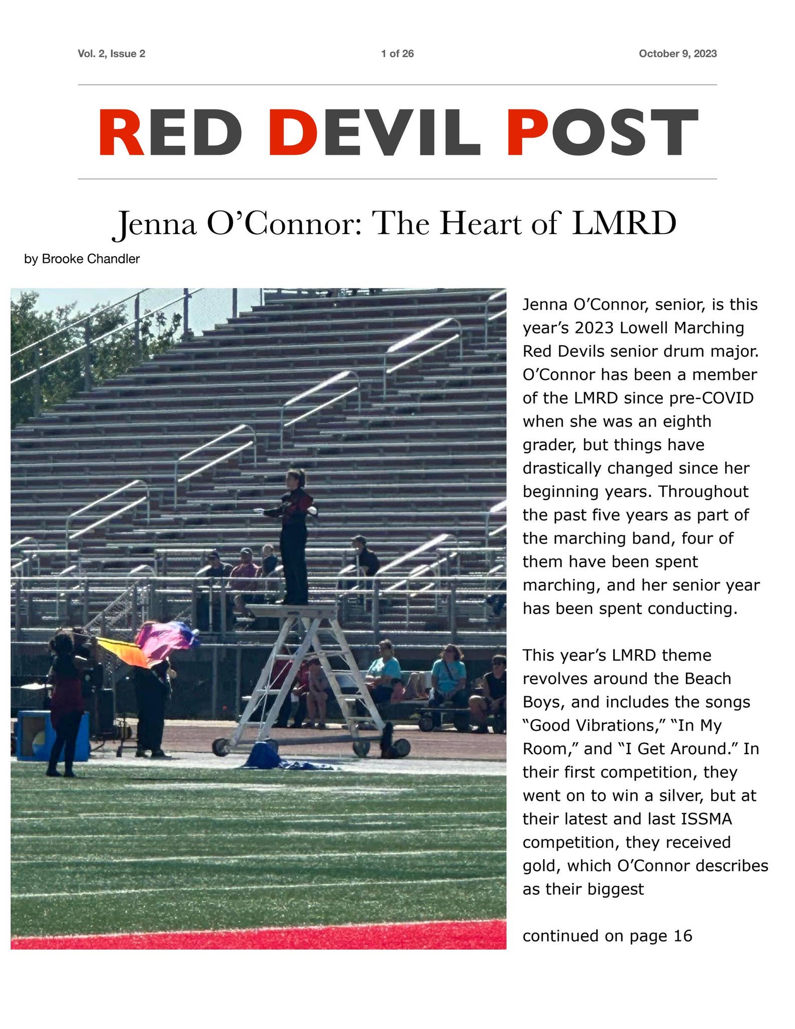 Red Devil Post, Vol. 2, Issue 2 by RedDevilsPost - Issuu