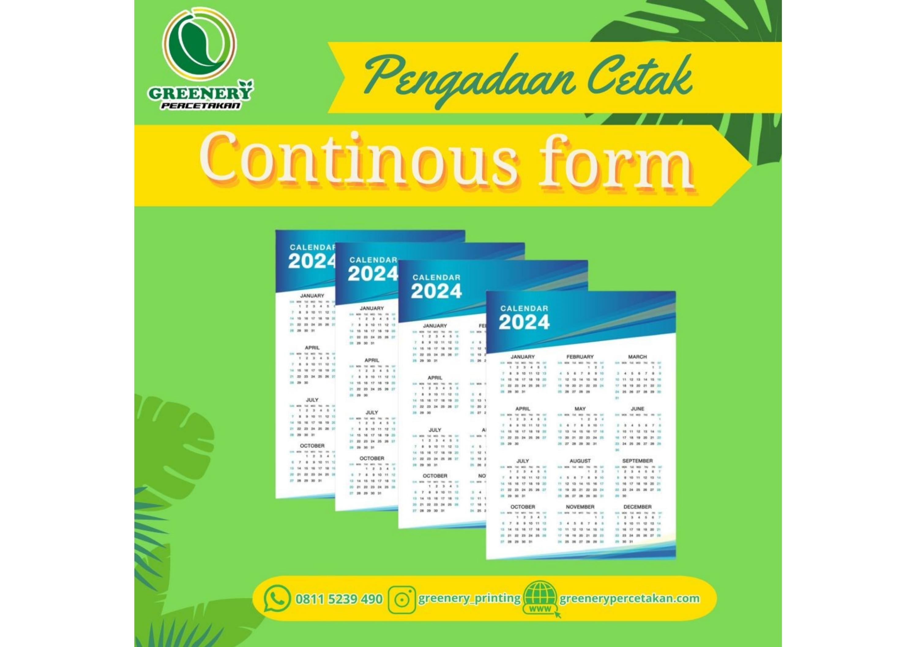 Pengadaan Cetak Continuous Form di Kasongan Wa;08115239490 by Arianto