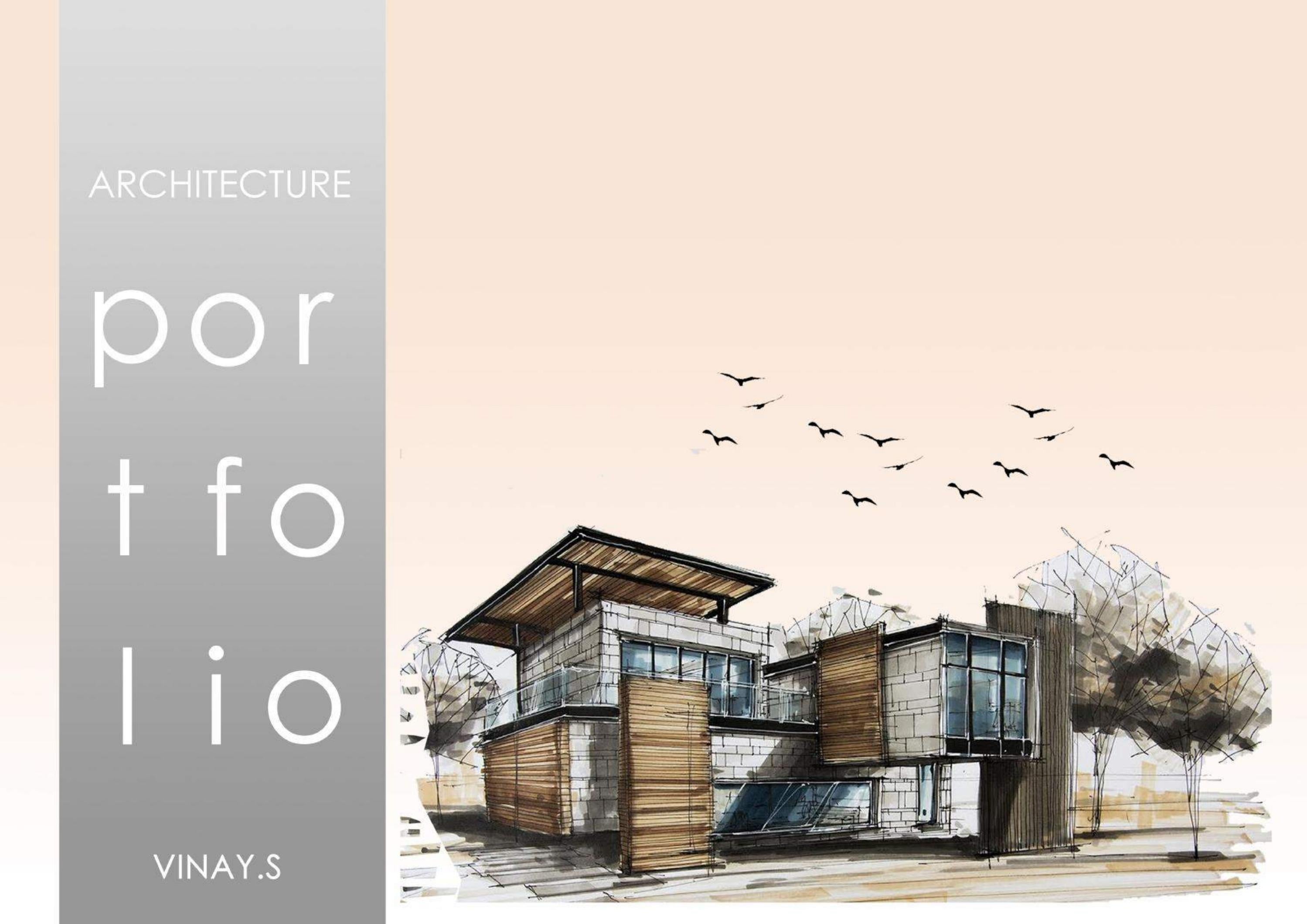 JUNIOR ARCHITECT PORTFOLIO by Vinay S Issuu