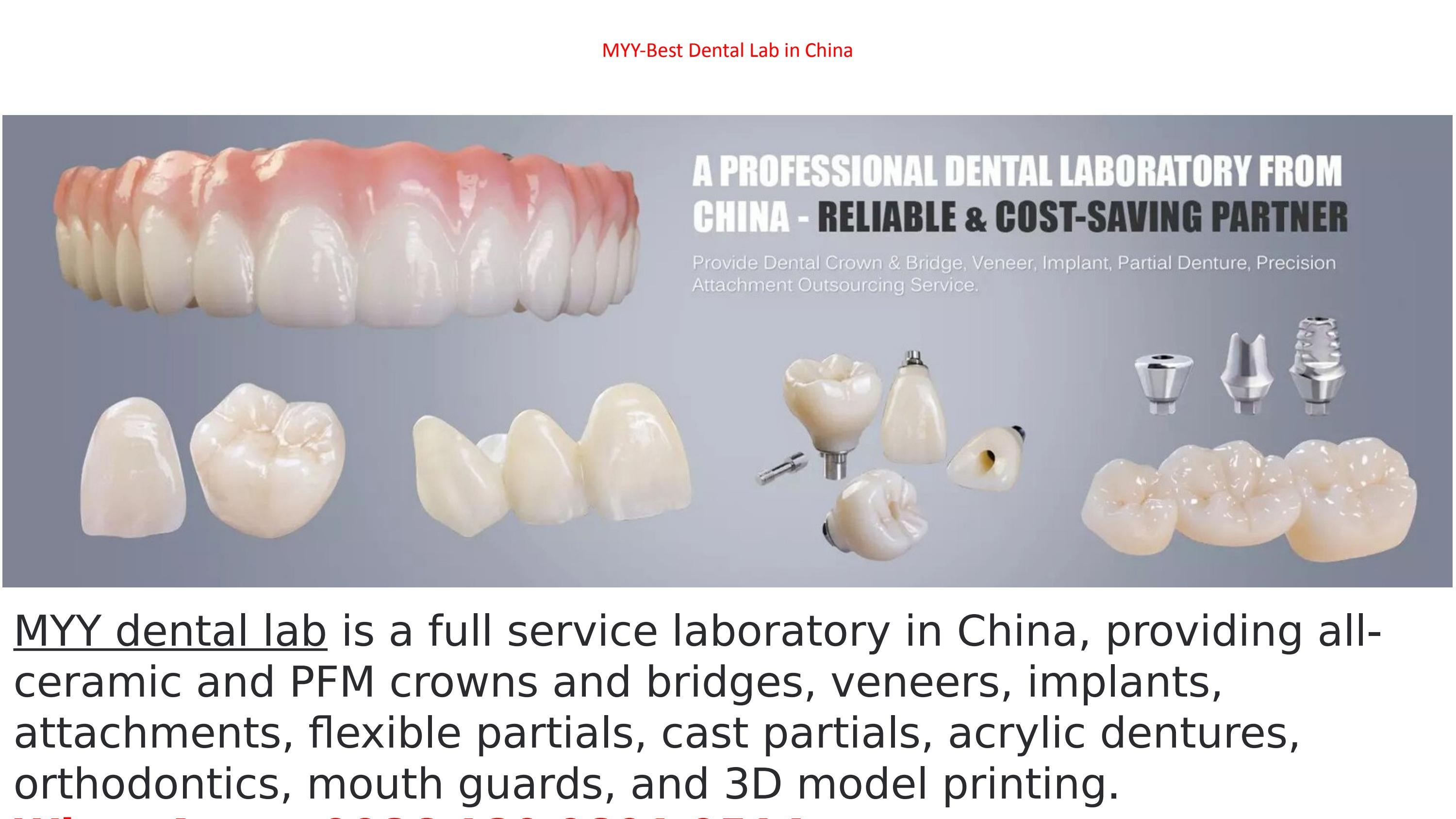 China Dental Laboratory by China Dental Lab - Issuu