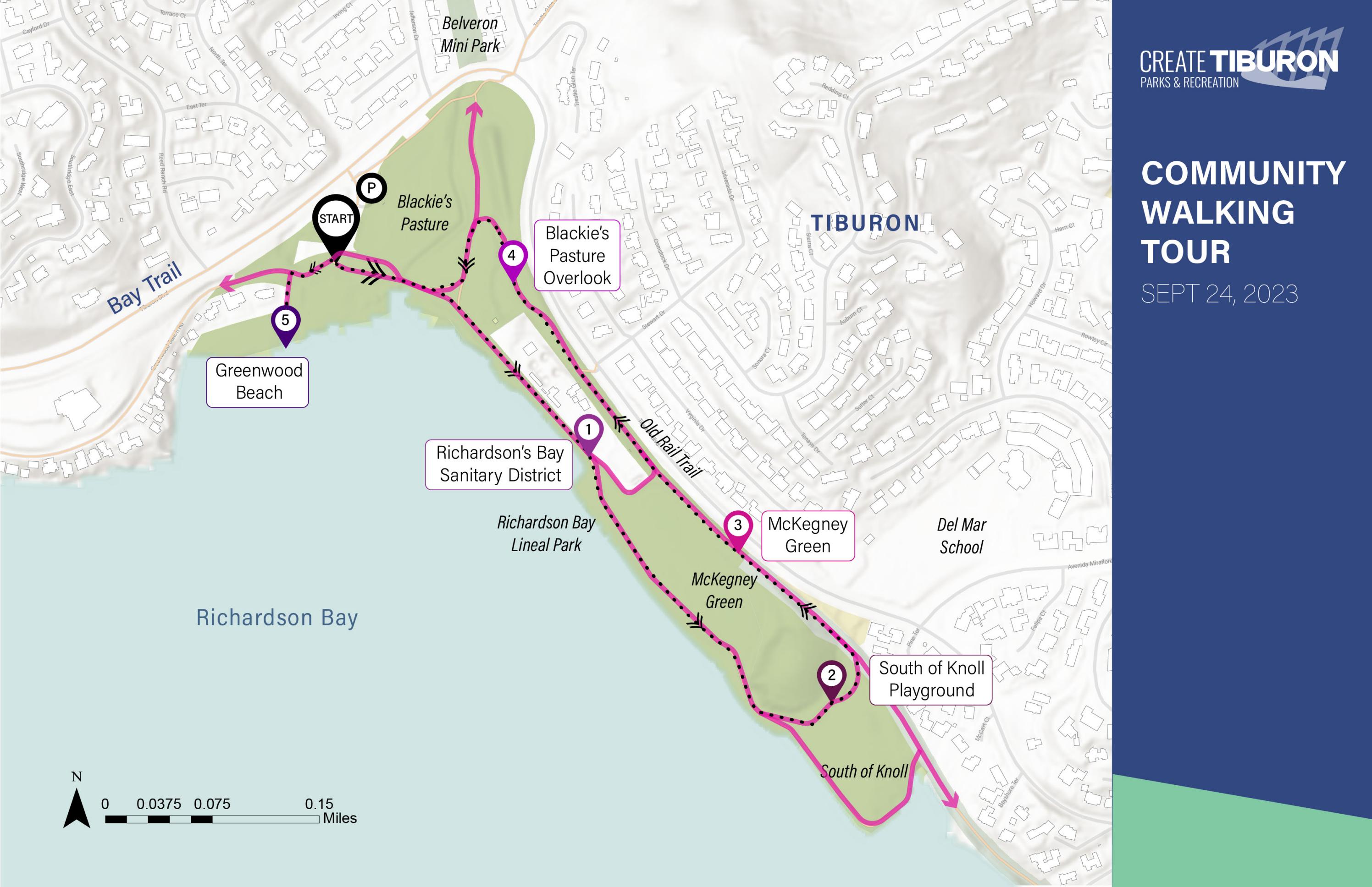 Tiburon Parks & Recreation Master Plan Update - Walking Tour Workbook ...