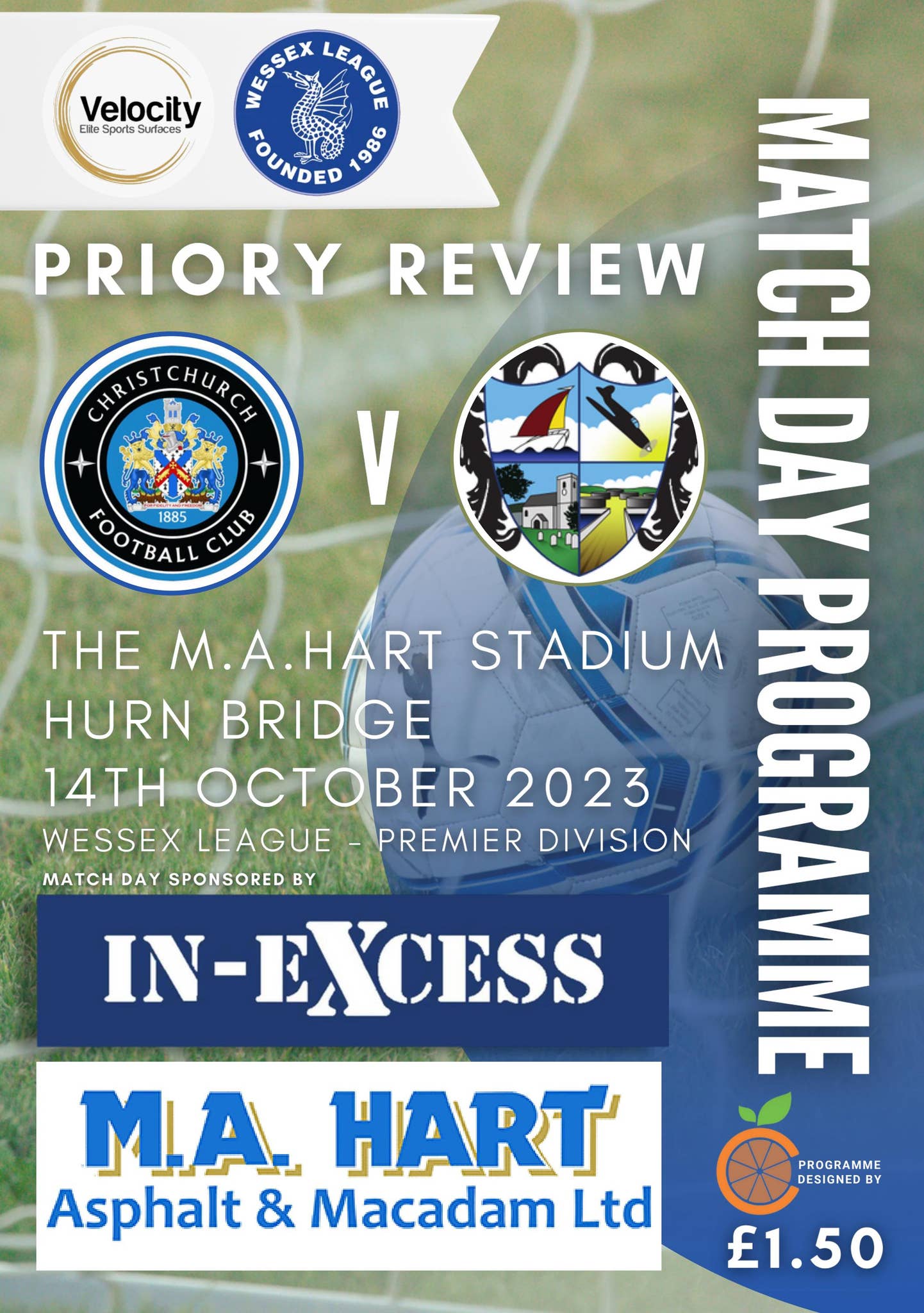 Hable Club CFC/008 - Christchurch FC v Hamble Club FC- 14/10/23 by ...