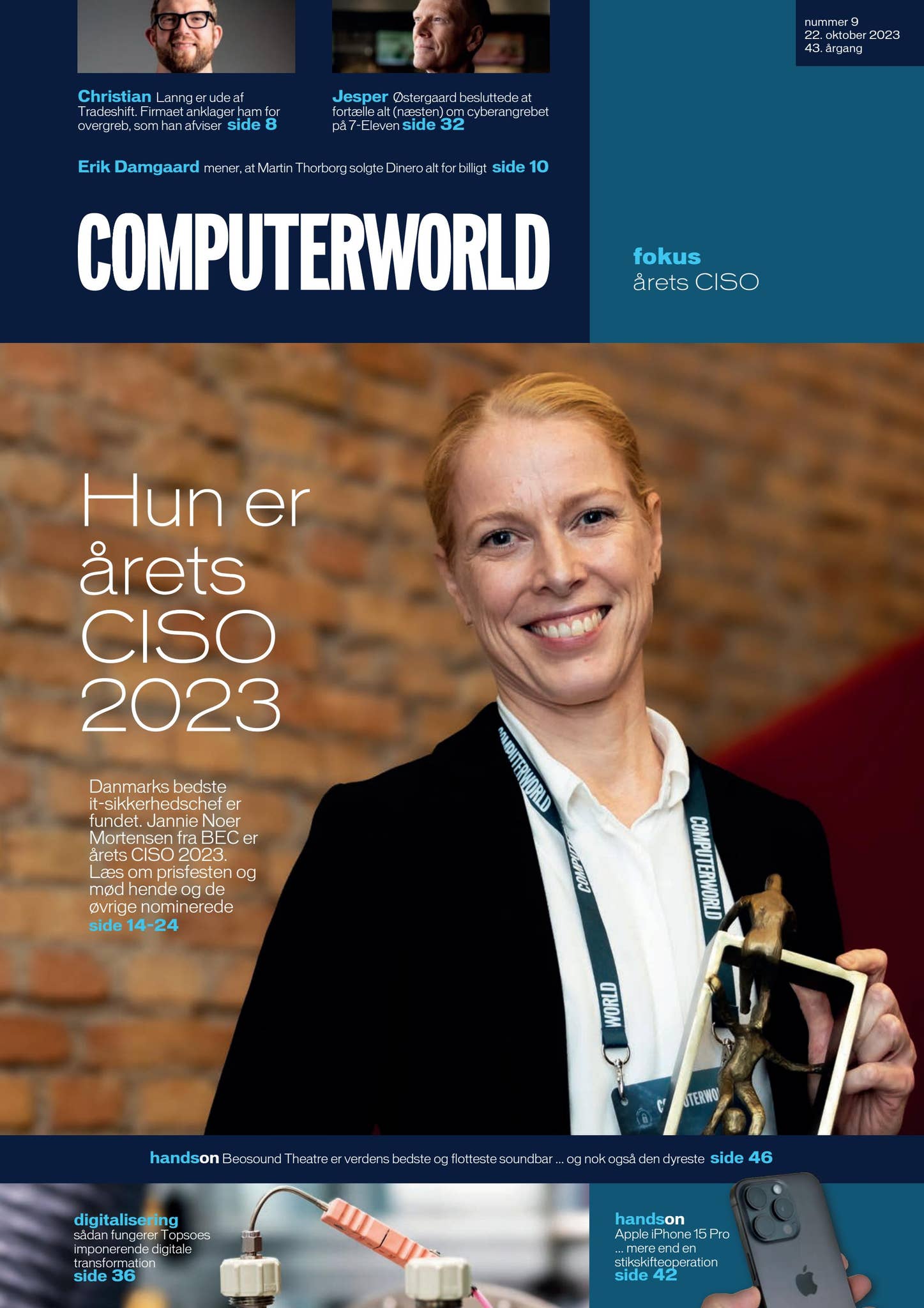 Computerworld nr 9 - 2023_ Årets CISO by Computerworld A/S - Issuu