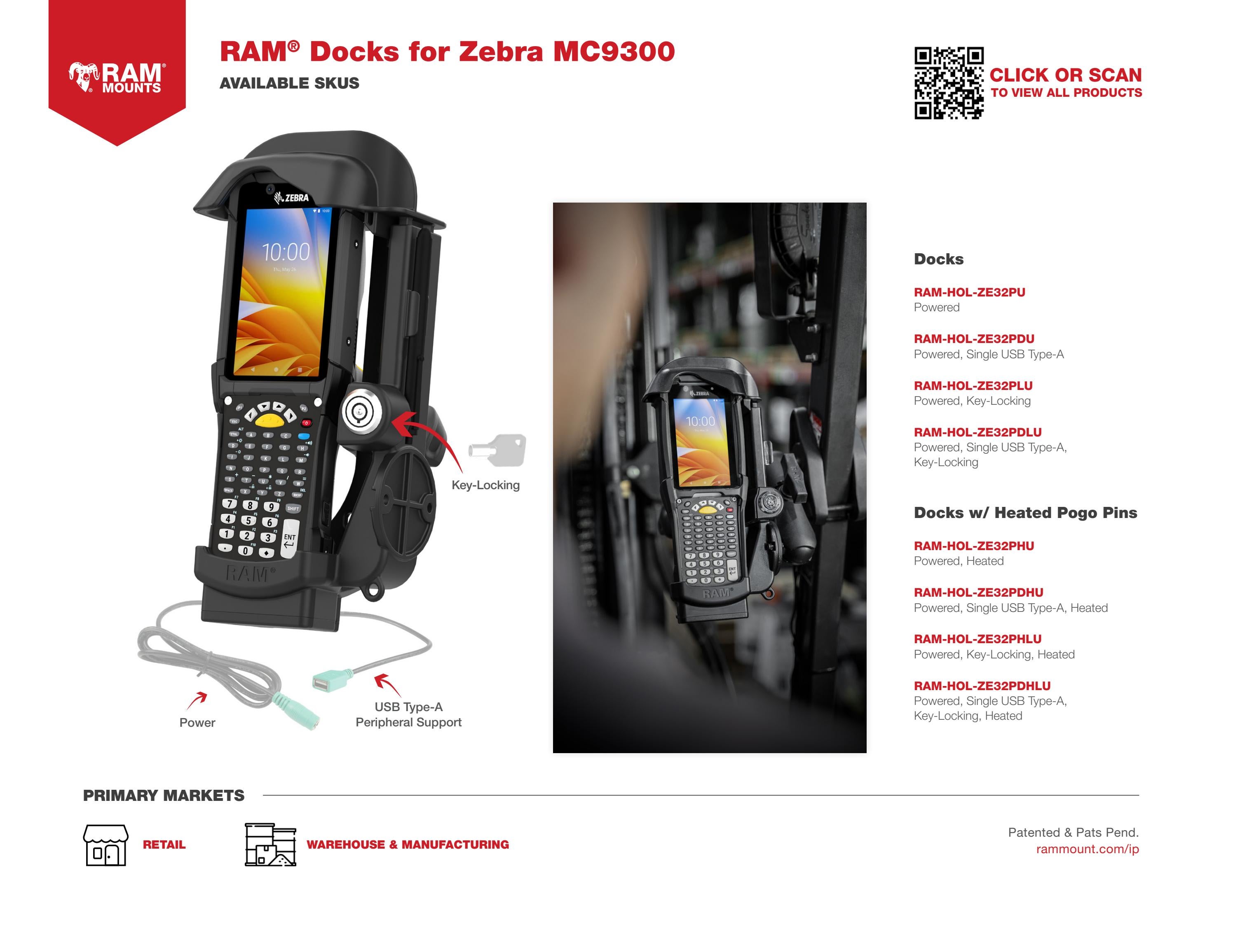 Buyer's Guide RAM® Docks for Zebra MC9300 by RAM Mounts Issuu
