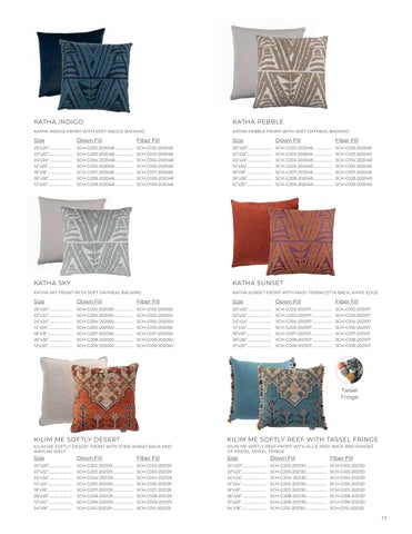 Pillow SKU Book 灯饰目录 · 2024 Gabby 第 17 页