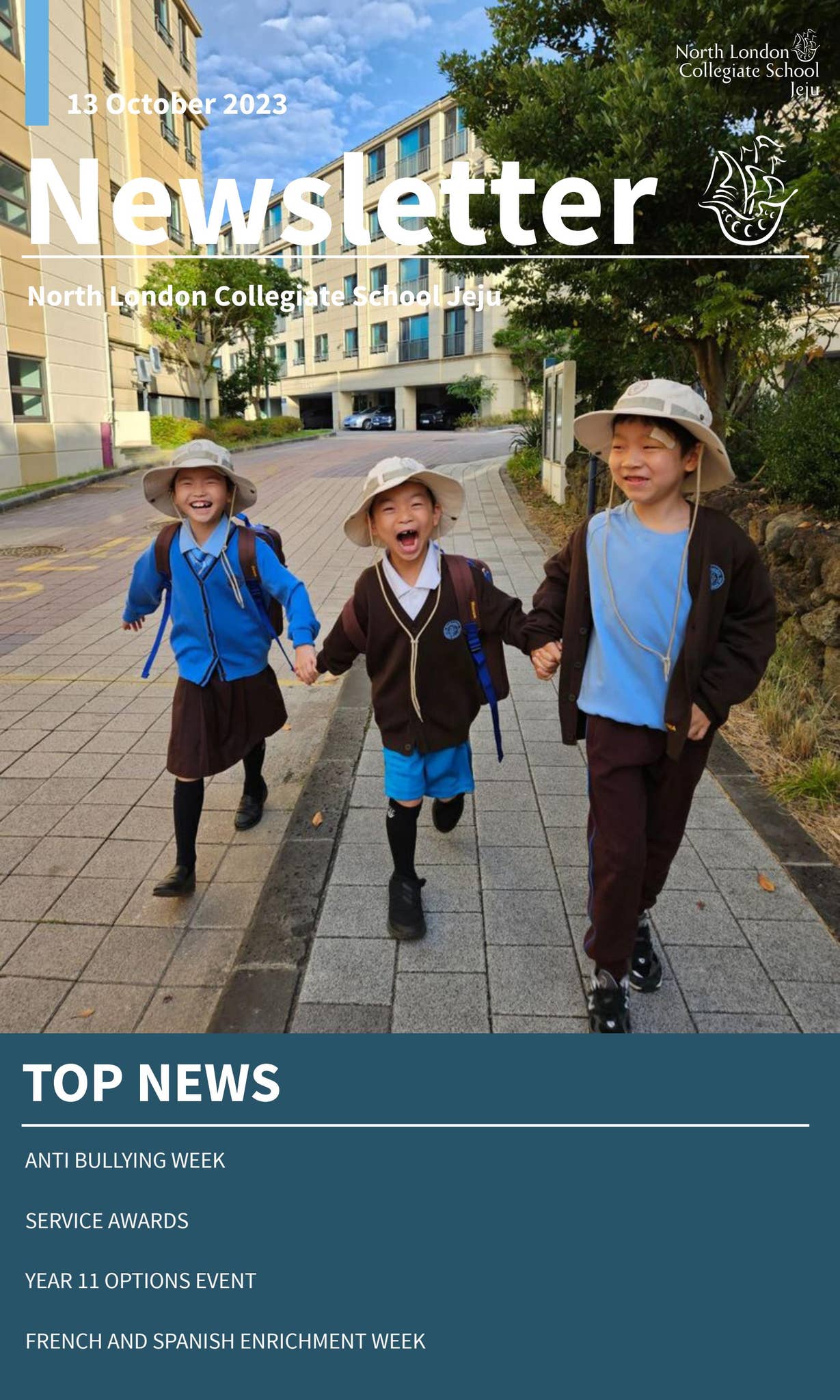 NLCS Jeju Newsletter 13 October 2023 by North London Collegiate School ...
