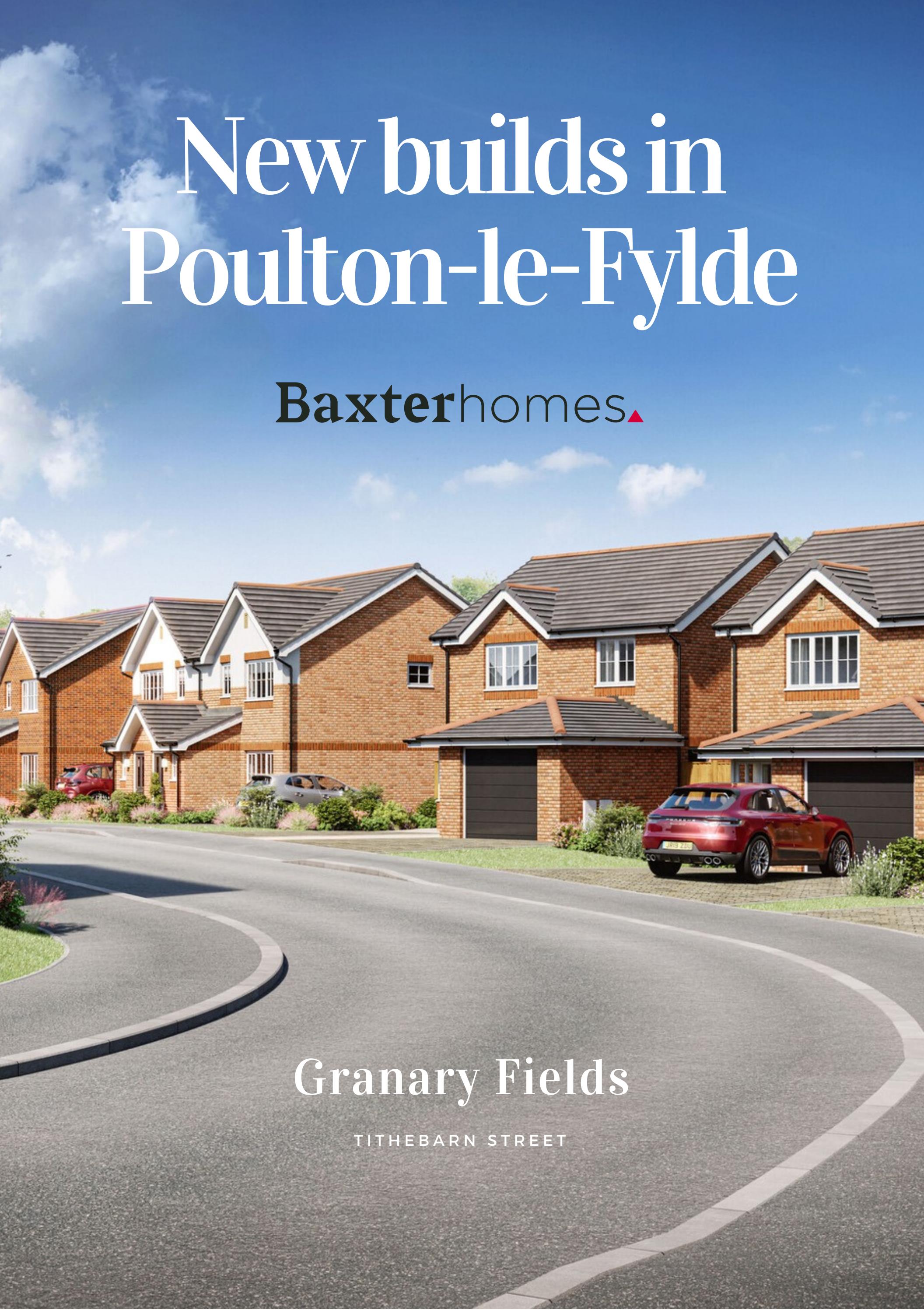 New builds in PoultonleFylde Baxter Homes by glogroup Issuu