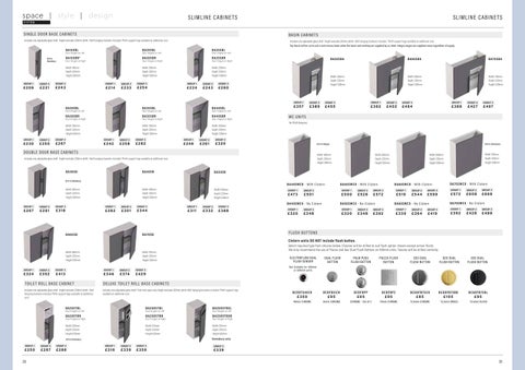 Chris Knight JJO eco Bathrooms 家具手册 第 20 页