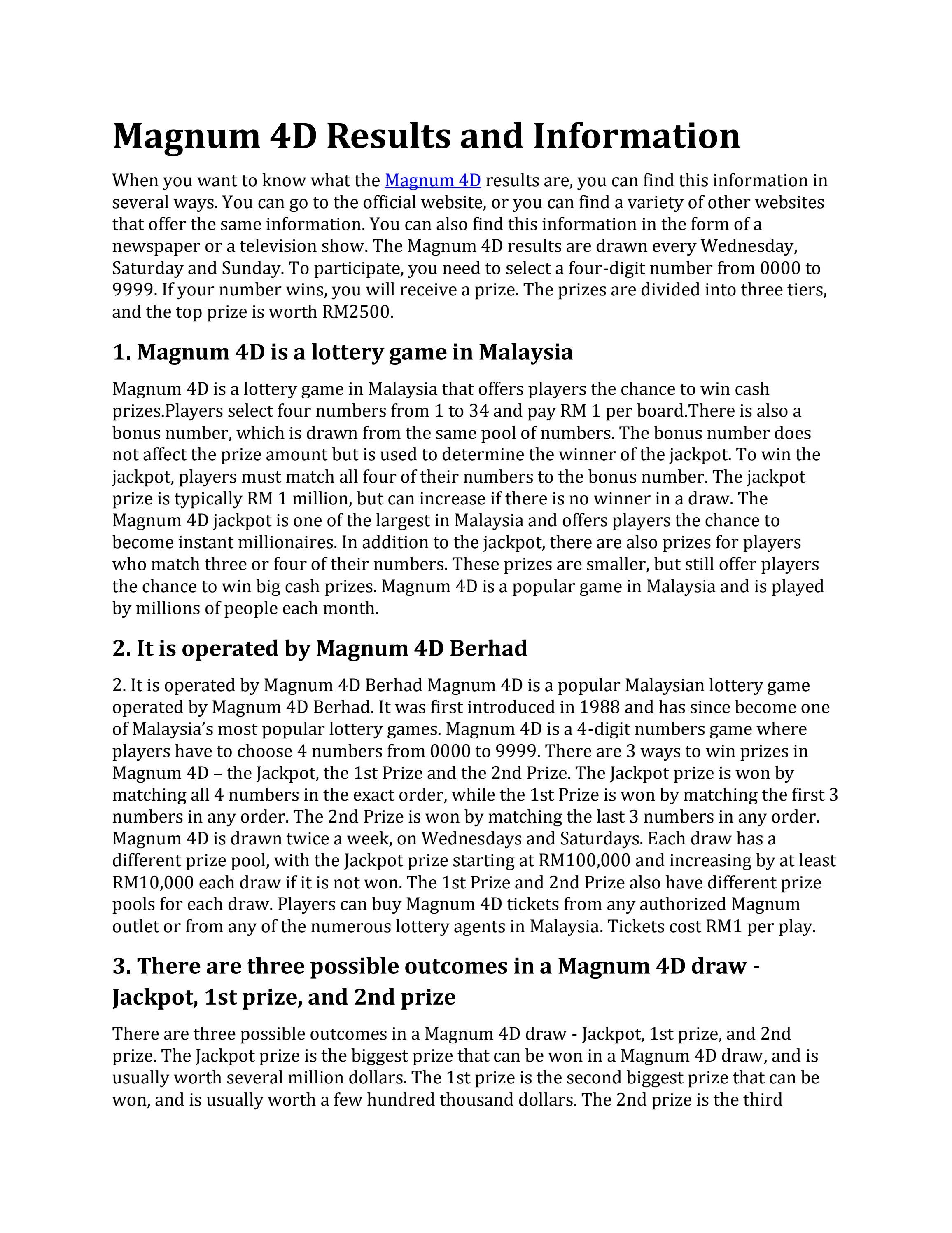 magnum-4d-by-surveysthatpays-issuu