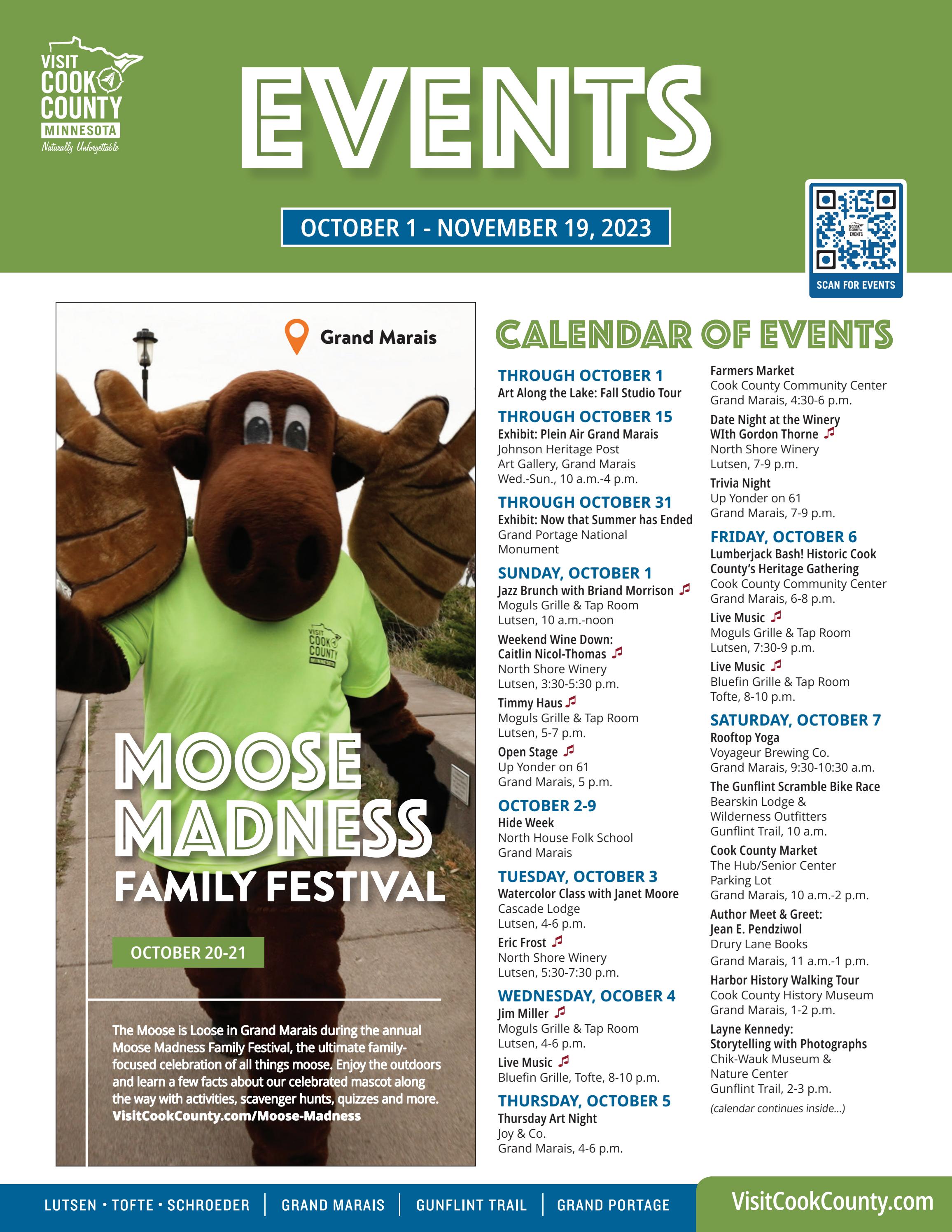 2023 Fall Events Newsletter by Visit Cook County MN - Issuu