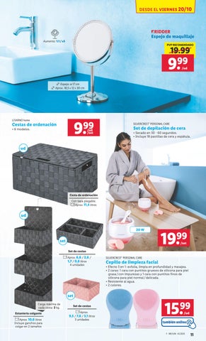 Catálogos LIDL del 16 al 22 德文 octubre bazar 第 11 页