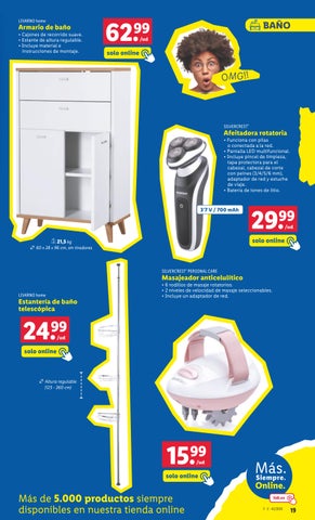 Catálogos LIDL del 16 al 22 德文 octubre bazar 第 19 页
