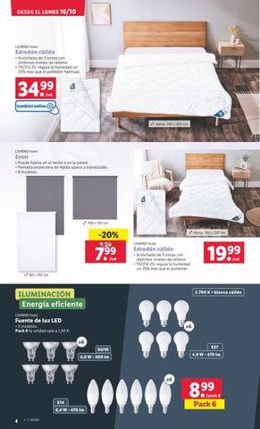 Catálogos LIDL del 16 al 22 德文 octubre bazar 第 4 页