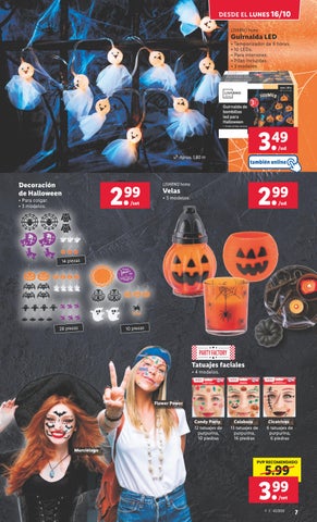 Catálogos LIDL del 16 al 22 德文 octubre bazar 第 7 页