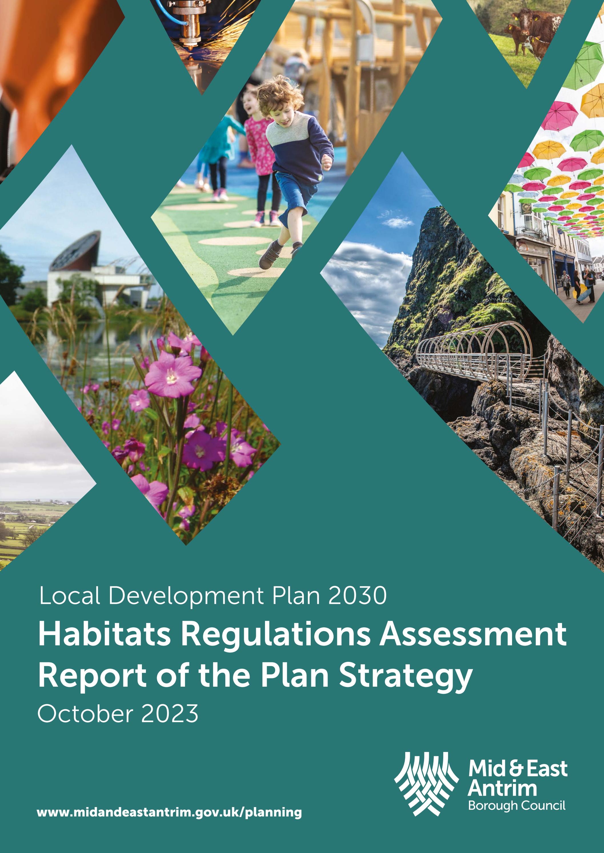 Habitats Regulations Assessment Report of the Plan Strategy by Mid and East Antrim Borough