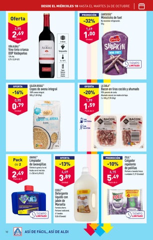 Folleto ALDI del 18 al 24 德文 octubre 第 10 页