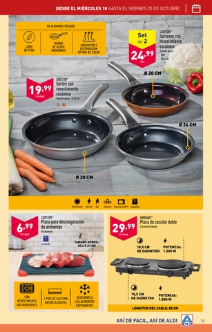 Folleto ALDI del 18 al 24 德文 octubre 第 13 页