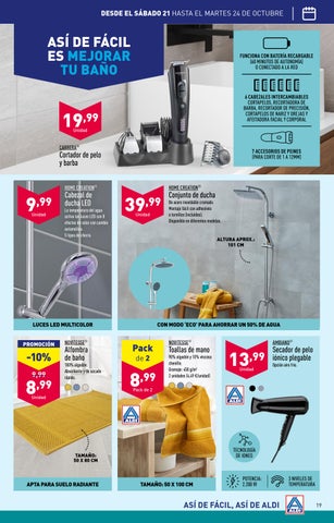 Folleto ALDI del 18 al 24 德文 octubre 第 19 页