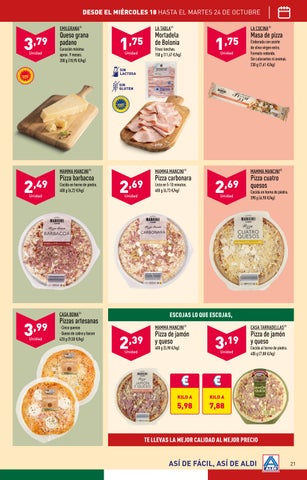 Folleto ALDI del 18 al 24 德文 octubre 第 21 页