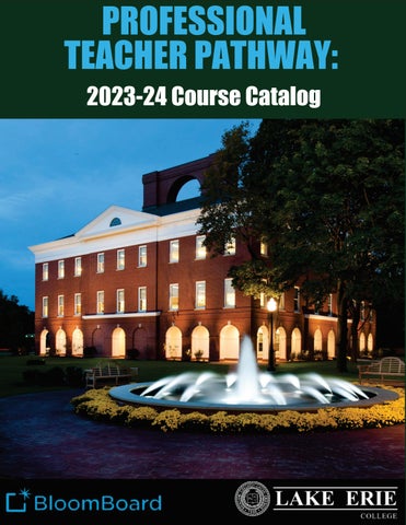 Cover of "LEC-Bloomboard Course Catalog"