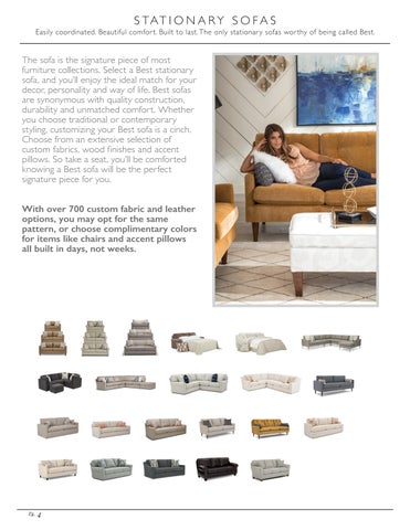 Best Home Furnishings Stationary 家具目录 - Fall 2023 第 6 页